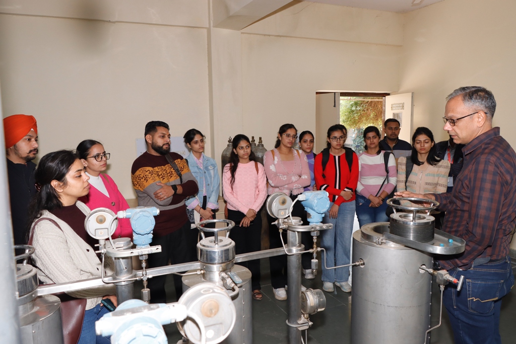 Educational Visit of PG Scholars group along with Faculty member from Shri Dhanwantry Ayurvedic College and Hospital, Chandigarh (November 29, 2024)